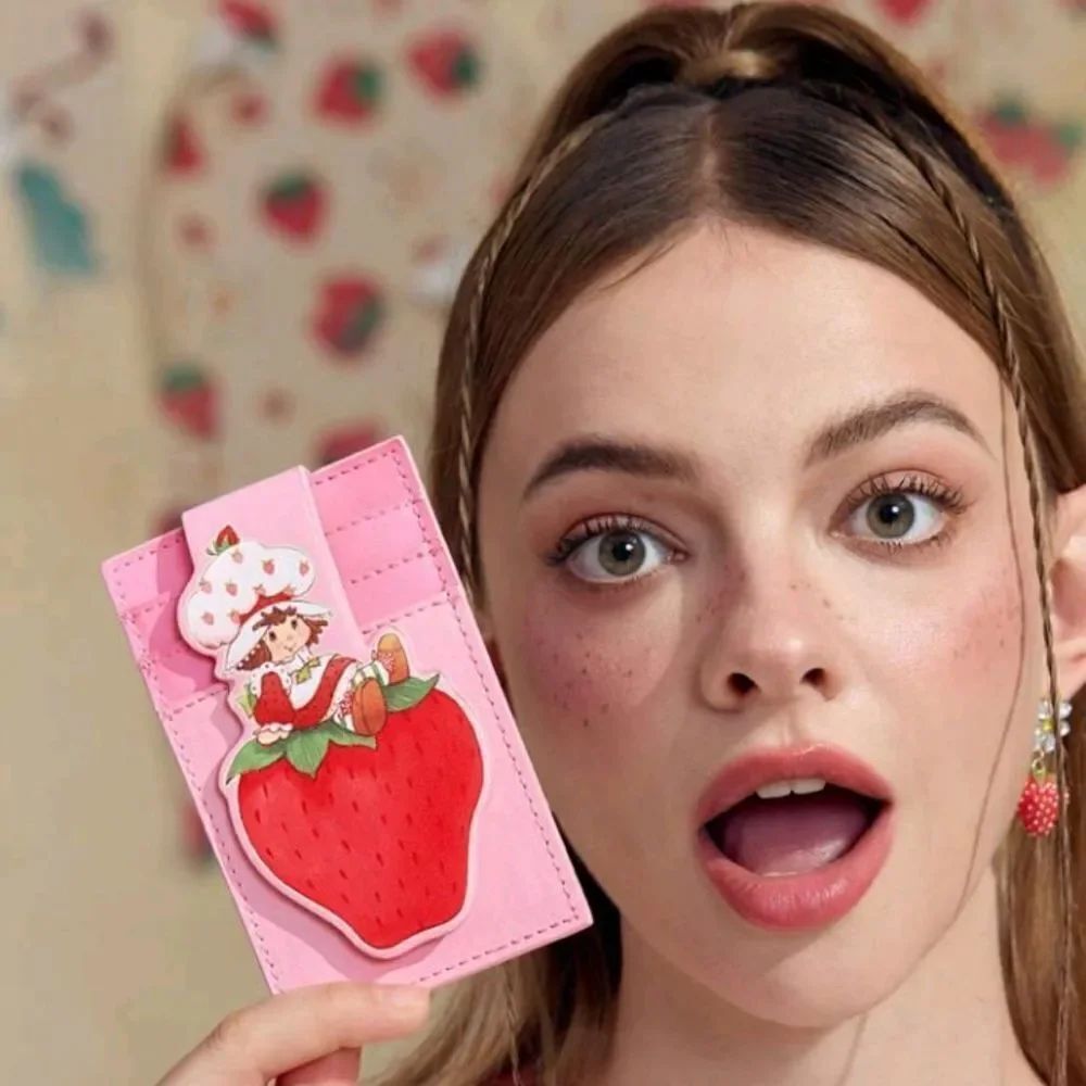 Strawberry Shortcake Cardholder Wallet - Picture 2 of 7